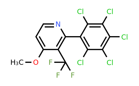 1361661-79-1 | 4-Methoxy-2-(perchlorophenyl)-3-(trifluoromethyl)pyridine
