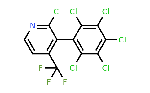 1361661-92-8 | 2-Chloro-3-(perchlorophenyl)-4-(trifluoromethyl)pyridine