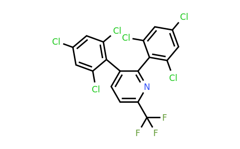 1361662-26-1 | 2,3-Bis(2,4,6-trichlorophenyl)-6-(trifluoromethyl)pyridine