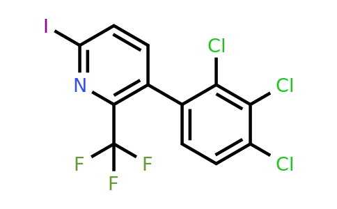 1361662-50-1 | 6-Iodo-3-(2,3,4-trichlorophenyl)-2-(trifluoromethyl)pyridine