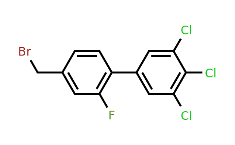 1361662-64-7 | 4'-(Bromomethyl)-2'-fluoro-3,4,5-trichlorobiphenyl