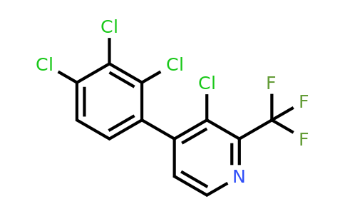 1361664-36-9 | 3-Chloro-4-(2,3,4-trichlorophenyl)-2-(trifluoromethyl)pyridine
