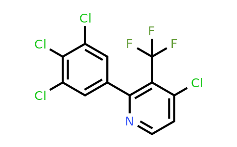 1361664-40-5 | 4-Chloro-2-(3,4,5-trichlorophenyl)-3-(trifluoromethyl)pyridine