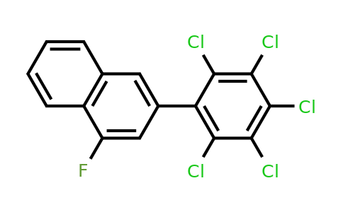 1361664-75-6 | 1-Fluoro-3-(perchlorophenyl)naphthalene