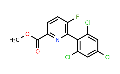 1361665-70-4 | Methyl 5-fluoro-6-(2,4,6-trichlorophenyl)picolinate