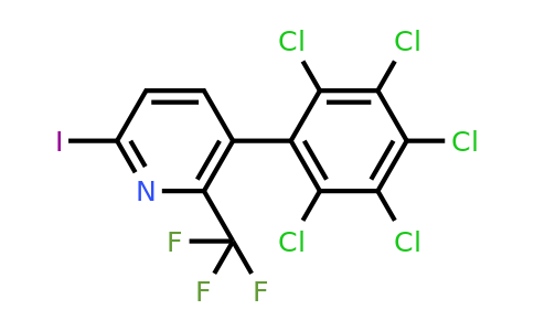 1361666-04-7 | 6-Iodo-3-(perchlorophenyl)-2-(trifluoromethyl)pyridine