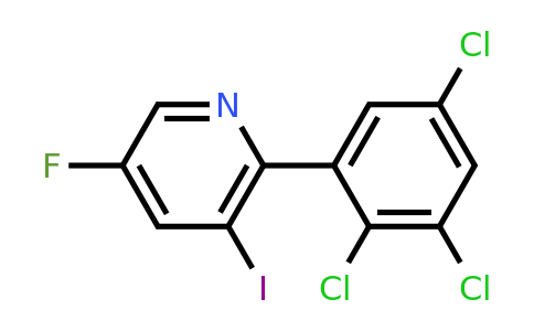 1361666-83-2 | 5-Fluoro-3-iodo-2-(2,3,5-trichlorophenyl)pyridine