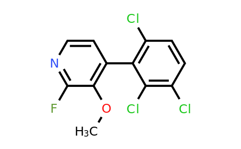 1361666-97-8 | 2-Fluoro-3-methoxy-4-(2,3,6-trichlorophenyl)pyridine