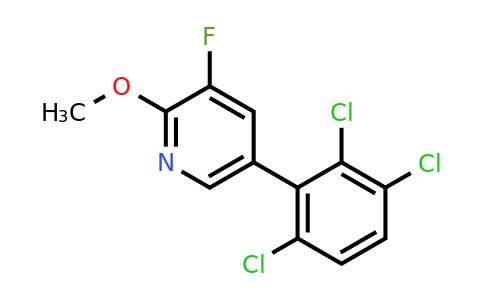 1361667-04-0 | 3-Fluoro-2-methoxy-5-(2,3,6-trichlorophenyl)pyridine