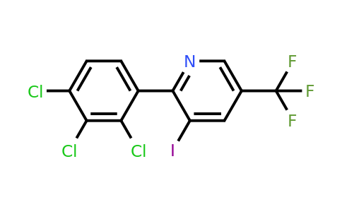 1361667-59-5 | 3-Iodo-2-(2,3,4-trichlorophenyl)-5-(trifluoromethyl)pyridine