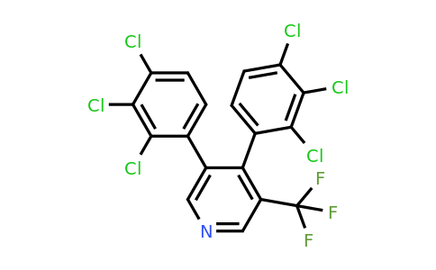 1361667-63-1 | 3,4-Bis(2,3,4-trichlorophenyl)-5-(trifluoromethyl)pyridine