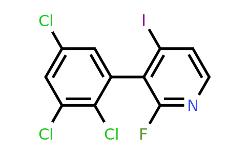 1361667-84-6 | 2-Fluoro-4-iodo-3-(2,3,5-trichlorophenyl)pyridine