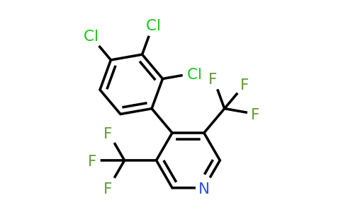 1361667-86-8 | 3,5-Bis(trifluoromethyl)-4-(2,3,4-trichlorophenyl)pyridine