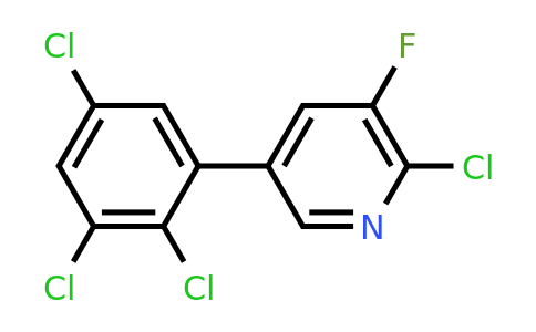 1361667-98-2 | 2-Chloro-3-fluoro-5-(2,3,5-trichlorophenyl)pyridine