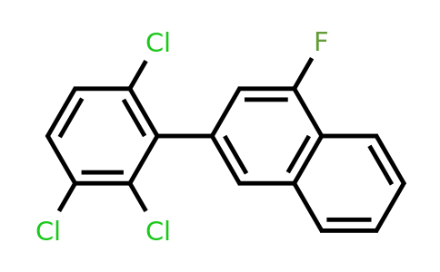 1361668-19-0 | 1-Fluoro-3-(2,3,6-trichlorophenyl)naphthalene