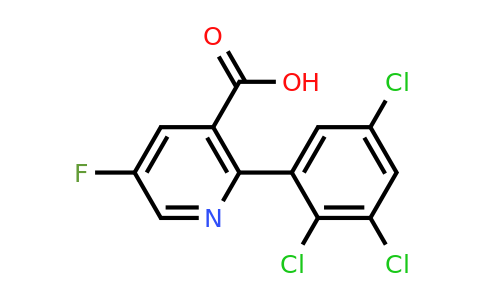 1361668-27-0 | 5-Fluoro-2-(2,3,5-trichlorophenyl)nicotinic acid
