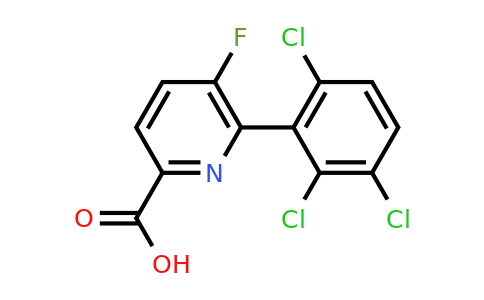 1361668-42-9 | 5-Fluoro-6-(2,3,6-trichlorophenyl)picolinic acid