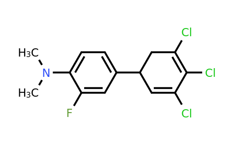 1361668-60-1 | [2-Fluoro-4-(3,4,5-trichlorocyclohexa-2,4-dienyl)-phenyl]-dimethyl-amine