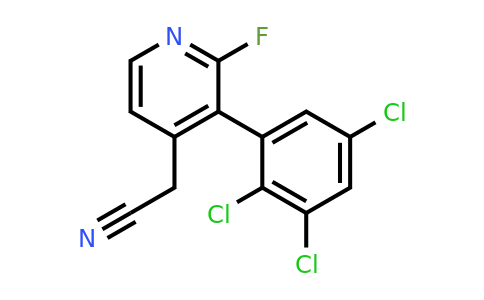 1361668-78-1 | 2-Fluoro-3-(2,3,5-trichlorophenyl)pyridine-4-acetonitrile