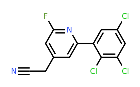1361668-84-9 | 2-Fluoro-6-(2,3,5-trichlorophenyl)pyridine-4-acetonitrile