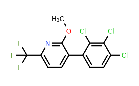 1361669-42-2 | 2-Methoxy-3-(2,3,4-trichlorophenyl)-6-(trifluoromethyl)pyridine