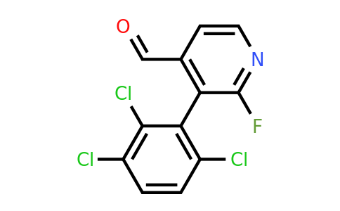 1361669-53-5 | 2-Fluoro-3-(2,3,6-trichlorophenyl)isonicotinaldehyde