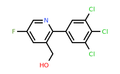 1361669-82-0 | 5-Fluoro-2-(3,4,5-trichlorophenyl)pyridine-3-methanol