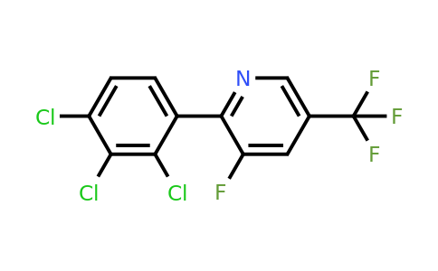 1361669-97-7 | 3-Fluoro-2-(2,3,4-trichlorophenyl)-5-(trifluoromethyl)pyridine