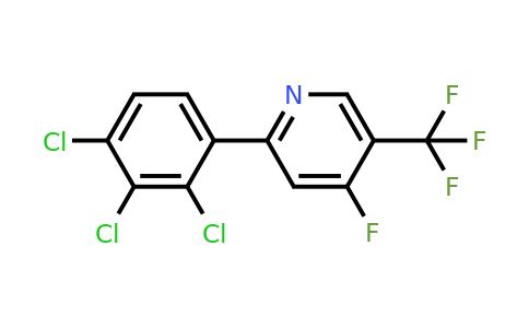 1361670-01-0 | 4-Fluoro-2-(2,3,4-trichlorophenyl)-5-(trifluoromethyl)pyridine