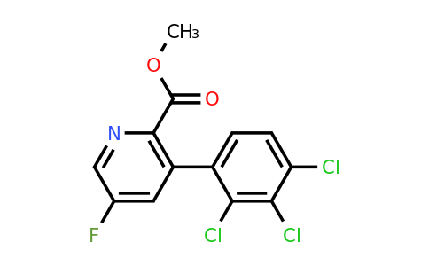 1361670-16-7 | Methyl 5-fluoro-3-(2,3,4-trichlorophenyl)picolinate