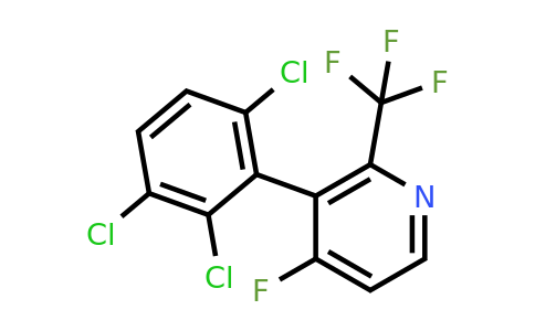 1361670-21-4 | 4-Fluoro-3-(2,3,6-trichlorophenyl)-2-(trifluoromethyl)pyridine