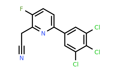1361671-01-3 | 3-Fluoro-6-(3,4,5-trichlorophenyl)pyridine-2-acetonitrile