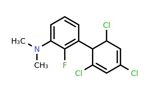 1361672-72-1 | [2-Fluoro-3-(2,4,6-trichlorocyclohexa-2,4-dienyl)-phenyl]-dimethyl-amine