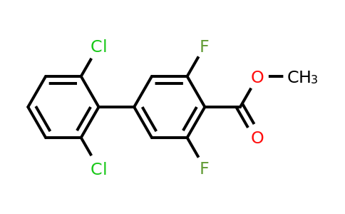 1361673-54-2 | 2',6'-Dichloro-3,5-difluoro-biphenyl-4-carboxylic acid methyl ester
