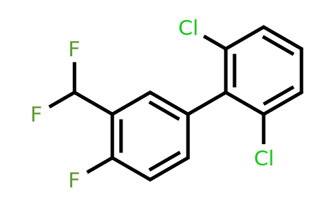 1361673-84-8 | 2,6-Dichloro-3'-difluoromethyl-4'-fluoro-biphenyl