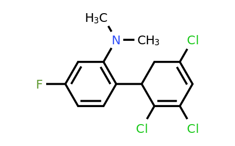 1361674-09-0 | [5-Fluoro-2-(2,3,5-trichlorocyclohexa-2,4-dienyl)-phenyl]-dimethyl-amine