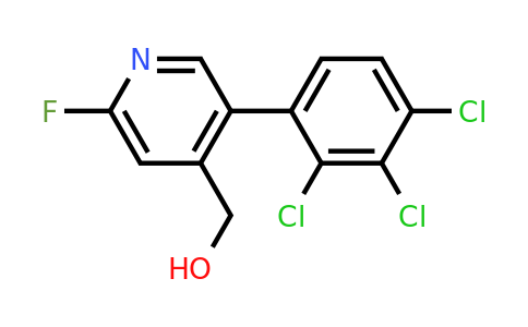 1361674-22-7 | 2-Fluoro-5-(2,3,4-trichlorophenyl)pyridine-4-methanol