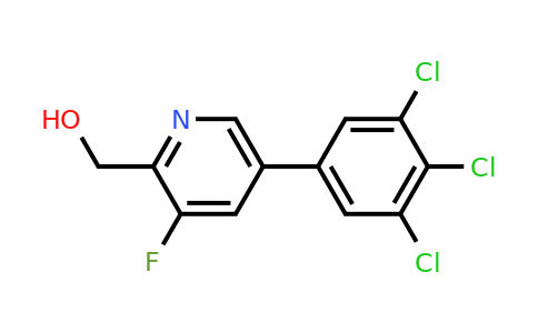 1361674-42-1 | 3-Fluoro-5-(3,4,5-trichlorophenyl)pyridine-2-methanol