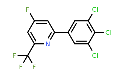 1361674-75-0 | 4-Fluoro-2-(3,4,5-trichlorophenyl)-6-(trifluoromethyl)pyridine