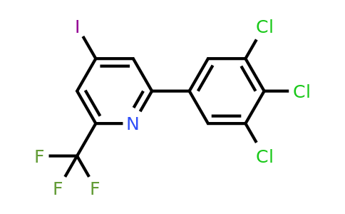 1361675-03-7 | 4-Iodo-2-(3,4,5-trichlorophenyl)-6-(trifluoromethyl)pyridine