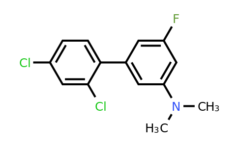 1361675-37-7 | Dimethyl-(2',4'-dichloro-5-fluoro-biphenyl-3-yl)-amine