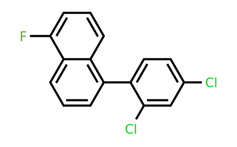 1361676-36-9 | 1-(2,4-Dichlorophenyl)-5-fluoronaphthalene