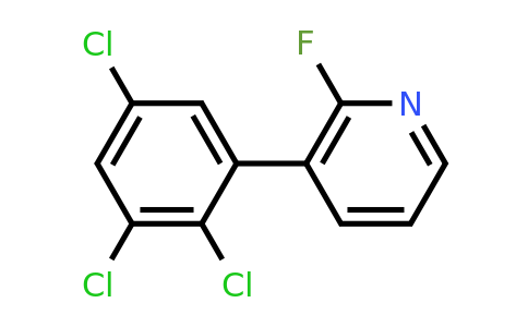 1361676-37-0 | 2-Fluoro-3-(2,3,5-trichlorophenyl)pyridine