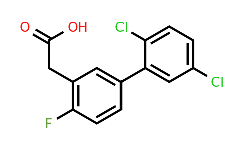 1361676-52-9 | (2',5'-Dichloro-4-fluoro-biphenyl-3-yl)-acetic acid