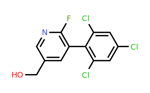 1361677-07-7 | 2-Fluoro-3-(2,4,6-trichlorophenyl)pyridine-5-methanol