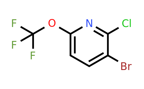 1361681-57-3 | 3-Bromo-2-chloro-6-(trifluoromethoxy)pyridine
