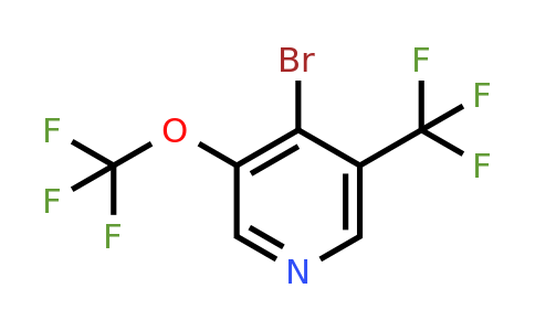 4-Bromo-3-(trifluoromethoxy)-5-(trifluoromethyl)pyridine
