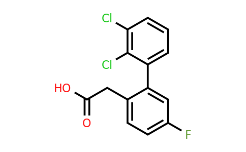 1361684-71-0 | (2',3'-Dichloro-5-fluoro-biphenyl-2-yl)-acetic acid