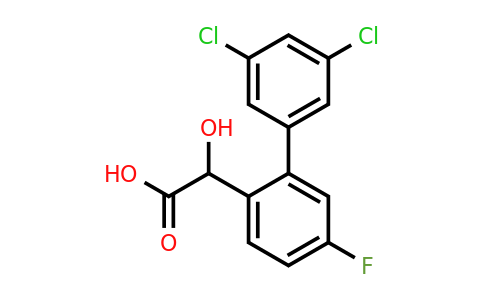 1361687-12-8 | Hydroxy-(3',5'-dichloro-5-fluoro-biphenyl-2-yl)-acetic acid
