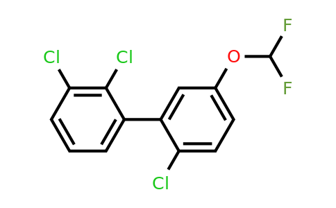 1361687-73-1 | 2'-Chloro-2,3-dichloro-5'-difluoromethoxy-biphenyl